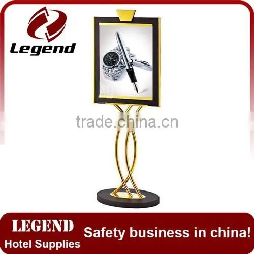 Top Selling Metal Display Racks Stand Menu Display Stand