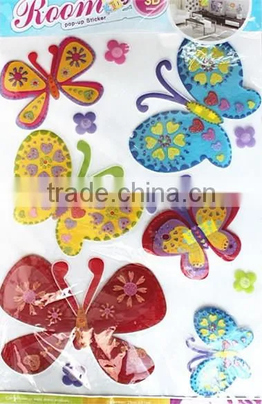 DIY Customized Butterfly 3D Handmade Sticker for Furniture,3d Stickers,3d Butterfly Wall Sticker photo-4