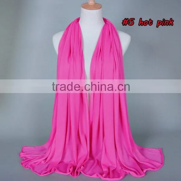 Modal Jersey Solid Long Scarf for Muslim Scarf/ Hijab / Shawl photo-5