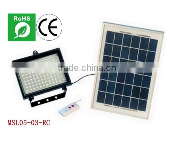 solar LED remote control light