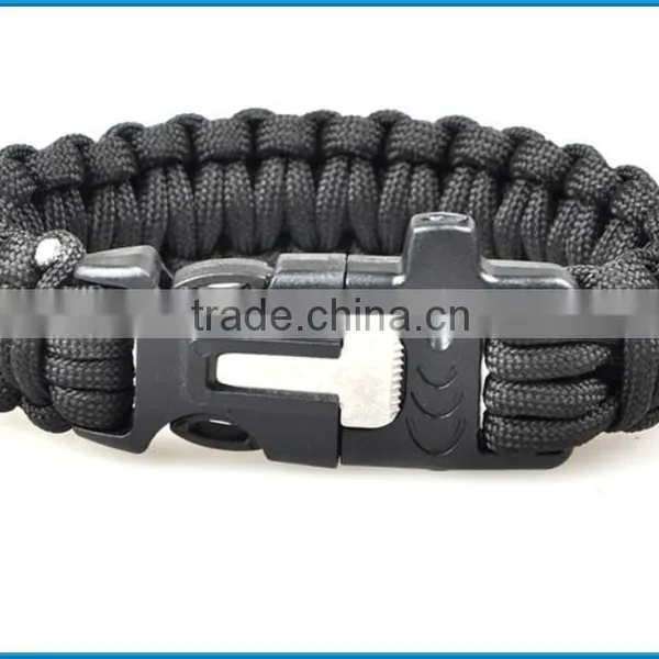 Promotional Plastic Flint Fire Starter Buckles, Flint Buckle, Fire Starter Buckle With Whistle for Bracelet photo-4