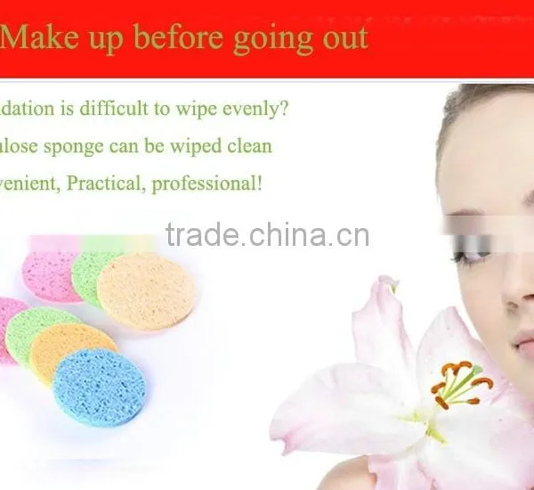 Wholesale Custom Cotton Puff Cosmetic Accessory Makeup Tool Lady Sponge photo-6