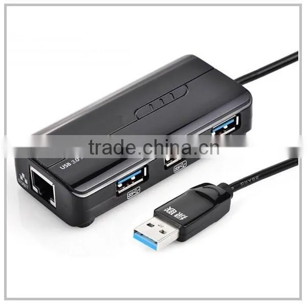 USB 3.0 Combo-Giga Ethernet 3 ports USB 3.0 Hub
