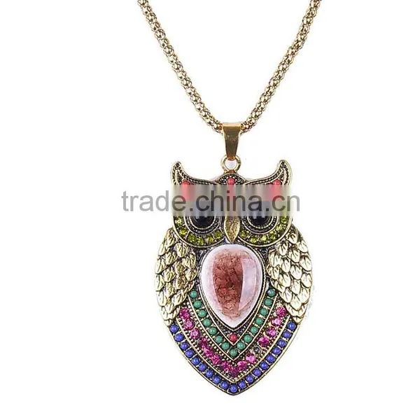 Jewelry Factory Wholesale 18kgp Gold Chain Pendant Necklace photo-4