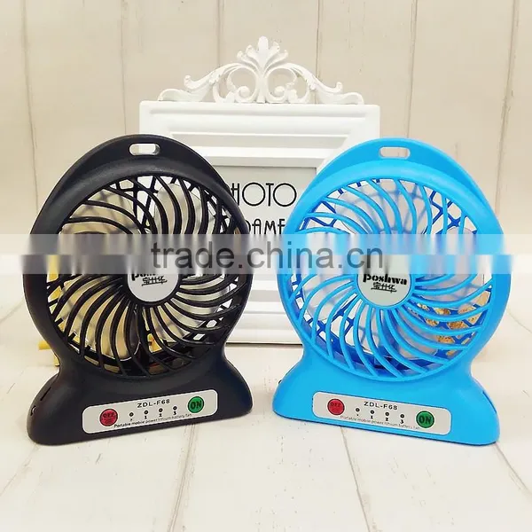 LED Light Charging Fan Hot-repelling Air-cooling Fan Supplier's Choice photo-4