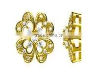 Flower Shape Fancy Pendant