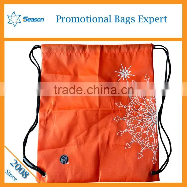 2016 New Design Cheap Drawstring Bag Backpack Waterproof photo-5