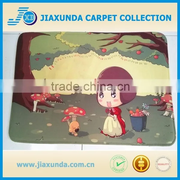 New Kind Foam Printed Christmas Carpet
