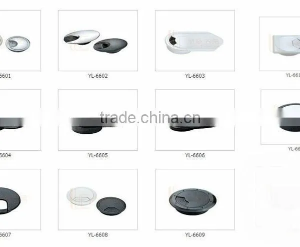 60/80mm Zinc Alloy Circle Cable Desk Grommet From Factory photo-2