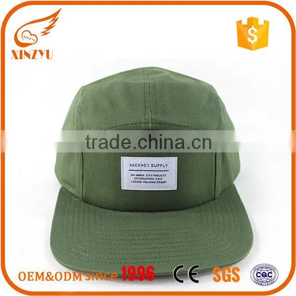 Wholesale 100% Cotton Plain Snapback Trucker Mesh Cap and Hats photo-3