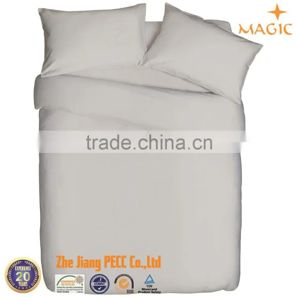 Plain Dyed Bedding Sets Duvet Cover Pillow Case photo-3