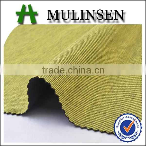 Shaoxing Mulinsen knit roma dyed t/r polyester rayon spandex fabric