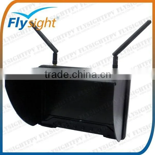 C889 No Blue Screen 5.8GHz 32CH 7 Inch Wireless Quadcopter FPV Monitor With 5.8GHz Receiver &Foldable Sunshade for FPV System photo-2