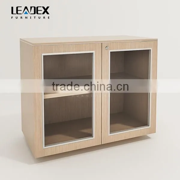 2016 Hot Sale 2 Sliding Glass Door Filing Cabinet