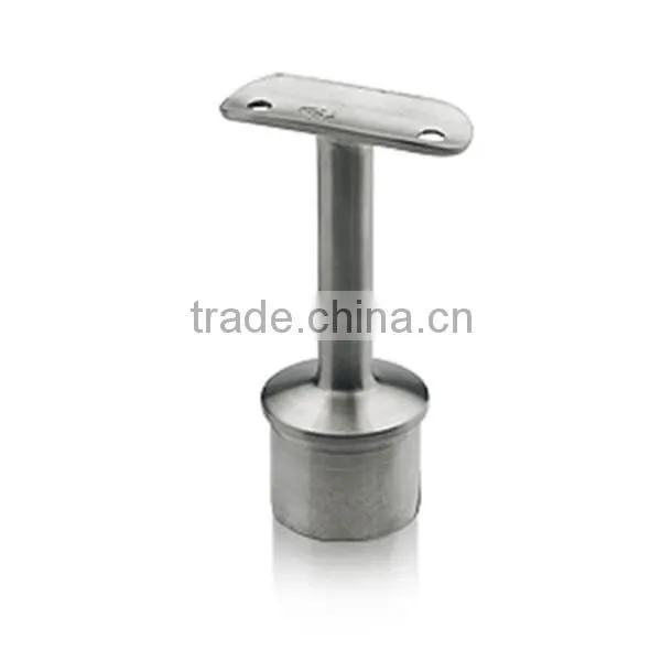 stainless steel handrail post support bracket