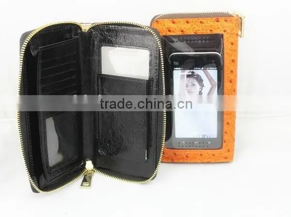 OEM High Quality Fashion Leather Lady Wallet/purse photo-3