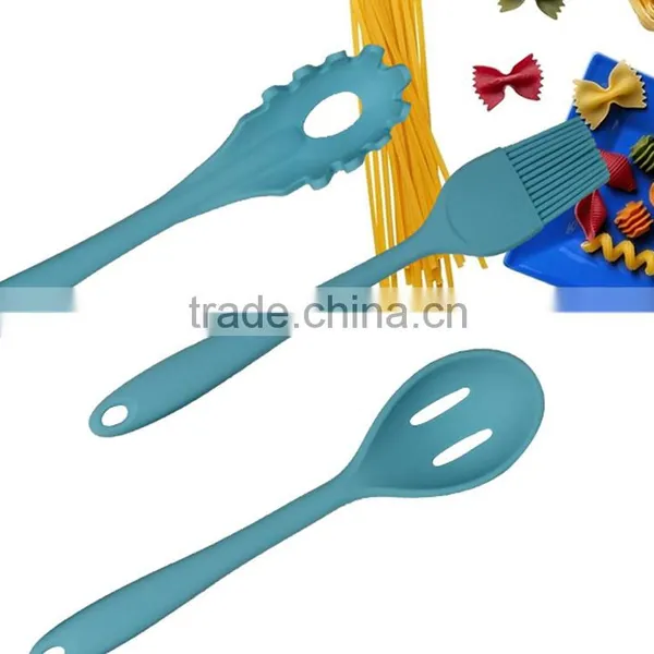 FDA LFGB Food Grade Wholesale Silicone Kitchen Utensils Set Modern Kitchen Tool Set photo-4