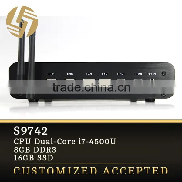 i7 Dual core Turbo Boost 3.00GHz 8G ram SSD desktop pc prices in china