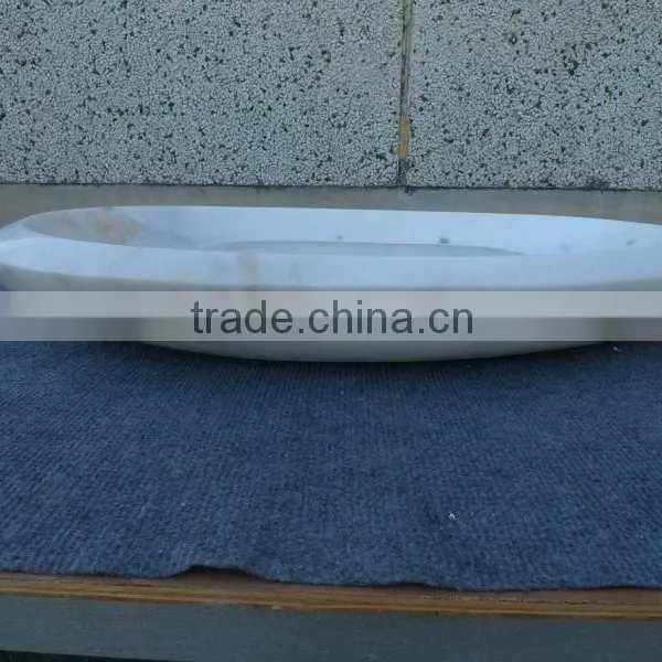 Guangxi White Marble Vessel Sink photo-5