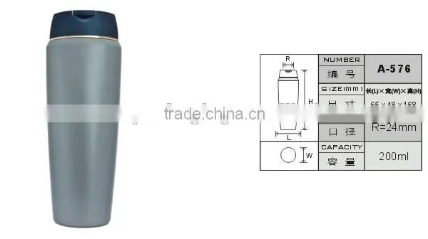 200ml Empty Shampoo HDPE Bottle With the Flip Cap Fashion Shampoo Bottle photo-2