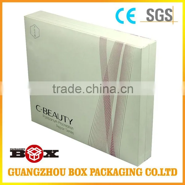 White Color Customized Magnetic Paper Cardboard Box With Window photo-3