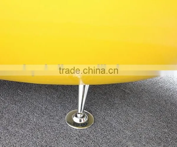Fiberglass 2 Seater Standing Half Ball Sofa Chair photo-5