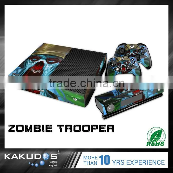 Customized Designs no Sticky Residue OEM Skin Sticker for Microsoft Xbox One photo-4