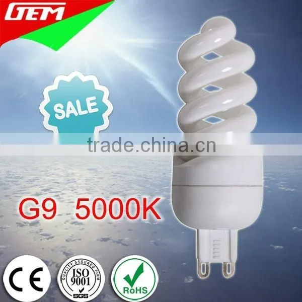 8000Hours Soft Warm Color G9 9W Energy Saving Light photo-3