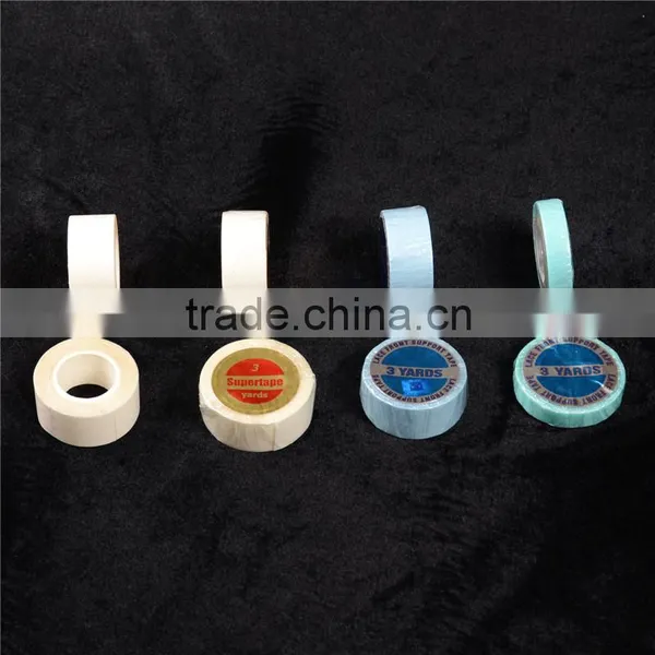 120pcs/1lot 4x0.8cm High Quality SUPER HAIR TAPE Adhesive Double Side Tape for Skin Weft Seamless Tape Hair Extensions Attaching photo-2