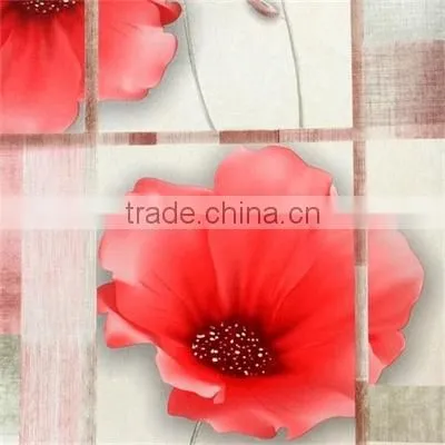 Wallpapers Type and Modern Washable Viny Flowel Wallpaper photo-2