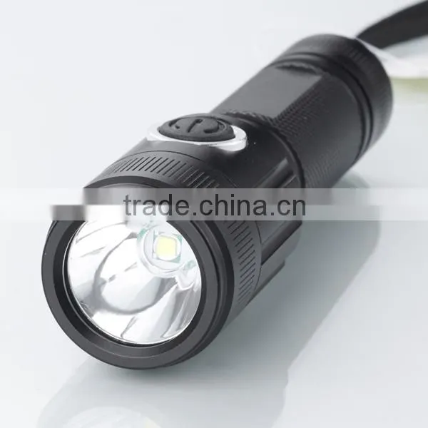 High Power T6 LED New Aluminum Rechargeable Torch photo-2