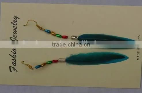 The Elegent Beautiful Feather Eardrop photo-4