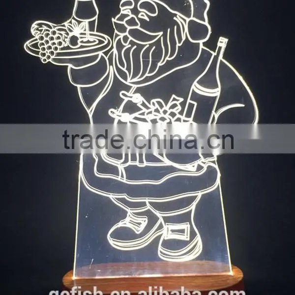 3D Illusion Acrylic Led Night Light photo-5