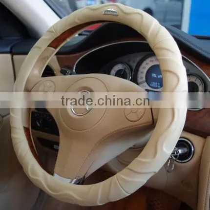 Car Steering Wheel Covers Lamb Leather Car Leather Steering Wheel Cover the Set of the Four Seasons General Car Direction Set of photo-4