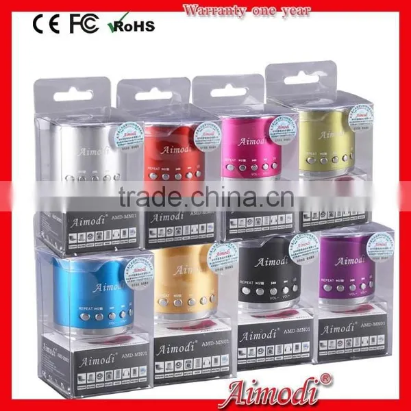 2015 New Hot Box Mini Speaker Portable With Led Light,usb Port photo-6