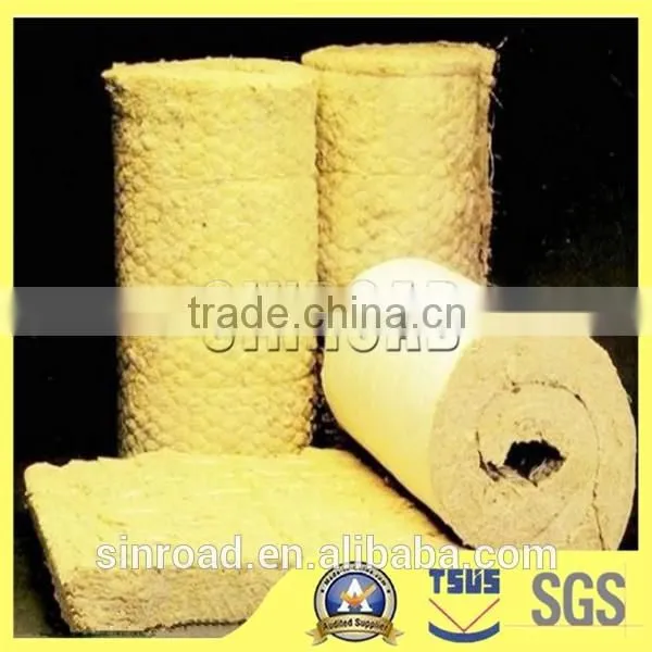 Torch Membrane Sound Absorption Rock Wool Pipe / Tube Price photo-6