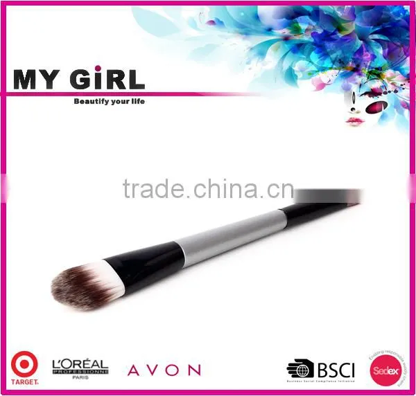 MY GIRL Cheapest Price Double End Side Synthetic Hair Makeup Brush Set Eyebrow Brush Blusher Eyelash Brush photo-3