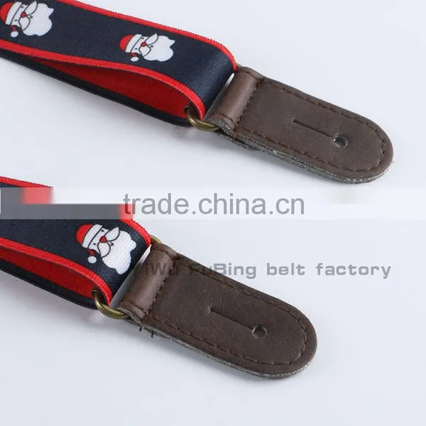 Elastic Suspenders Belt Adjustable Hole Braces Cartoon Print Suspender photo-4