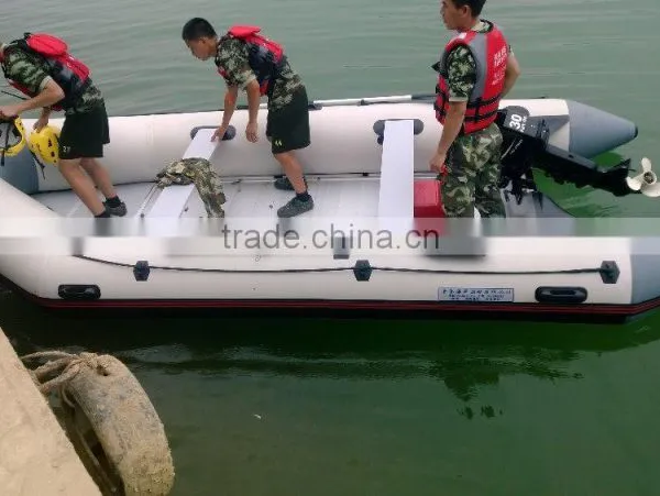 380cm Rigid Inflatable Boat With Aluminum Floor for Rescue, Sports and Fishing Use photo-5