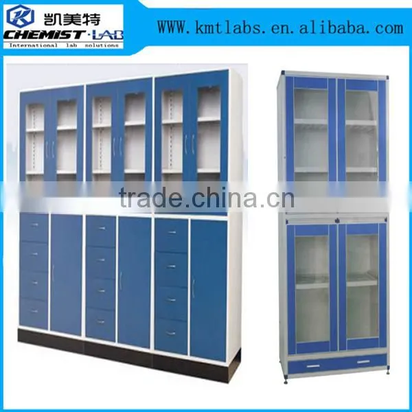 Swing Glass Door Steel Master File Cabinet For Chemistry Laboratory photo-4