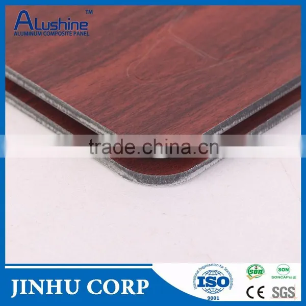 Exterior Wall Cladding Materials Wood Aluminum Composite, High Quality With Bottom Price photo-3