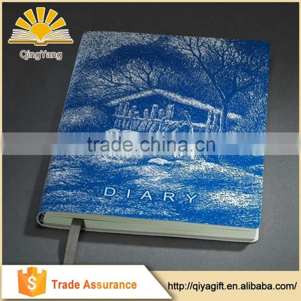 Custom Printing Notebook PU Leather Diary 2017 School Notebook photo-3