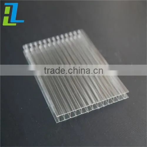 Opal Polycarbonate Hollow Sheet Transparent Roofing Sheets Used For Garage photo-5