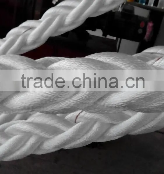 220mtrs White Color 8 Strand Braid Polypropylene Marine Hawser photo-2