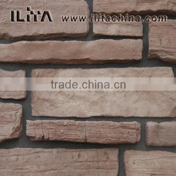 Brown Slate Popular Imitation Stone Wall Cladding Culture Stones photo-2