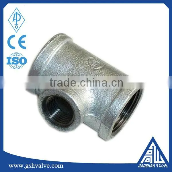 Hot Dipped Double Baked Galvanized Tee Pipe Fittings photo-2