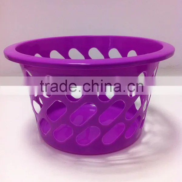 MINI PLASTIC ROUND LAUNDRY BASKETS,SMALL SIZE PLASTIC LAUNDRY BASKET,ONE DOLLAR BASKETS photo-5