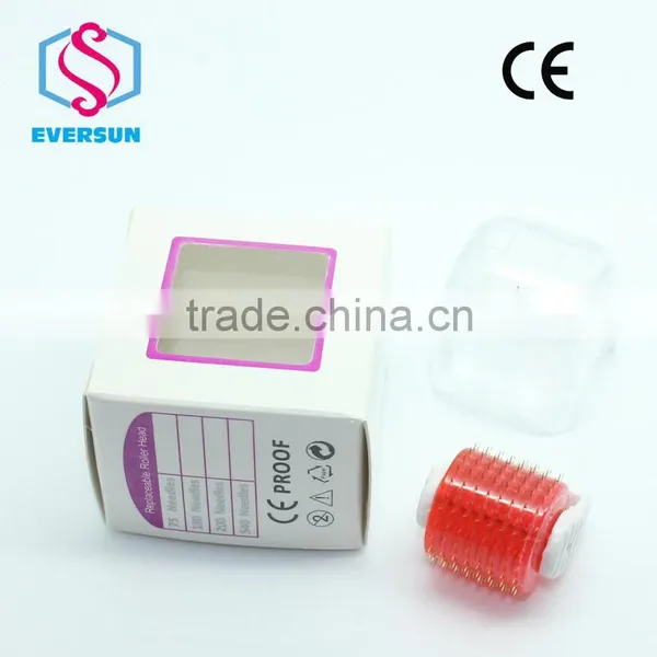 Factory Lowest Price LED Derma Roller / Manufactory LED Therapy Micro Skin Roller for Wrinkle Rmeoval Micro Needling Roller photo-5