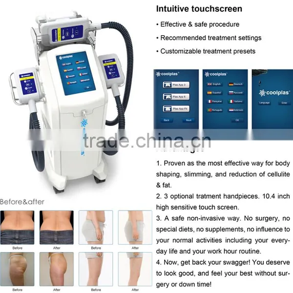 Sincoheren Weight Loss Fat Freezing Machine Criolipolysis Coolplas Best Cellulite Removal Machine photo-6