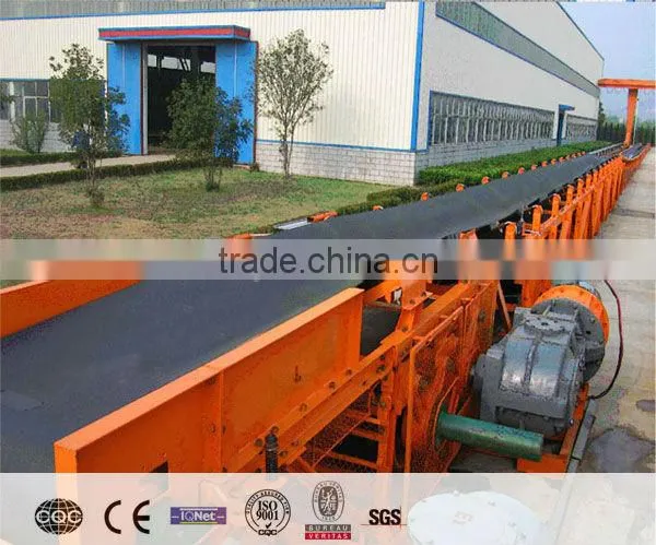 High Efficiency Rubber Flat Belt Conveyor photo-2